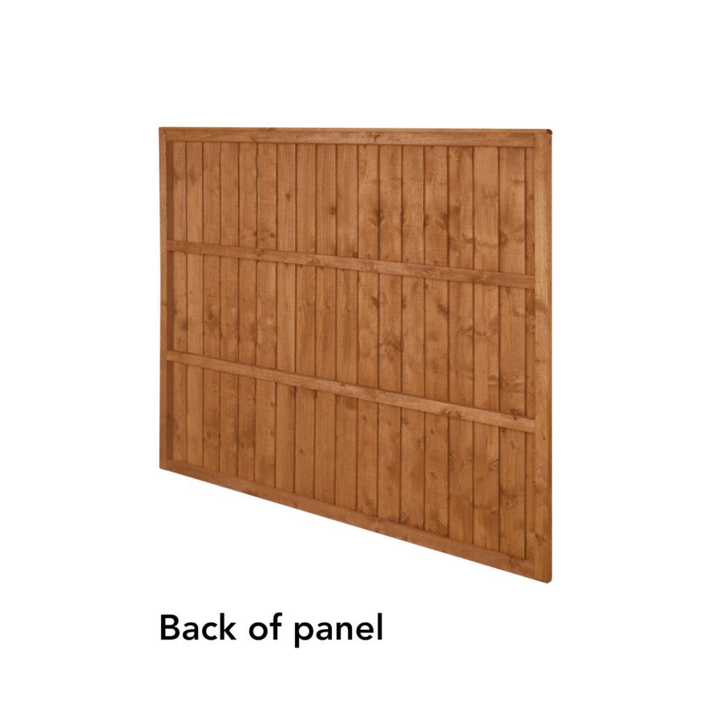 Forest Garden 6ft x 5ft Closeboard Fence Panel – Pack of 5 5013053191149 2